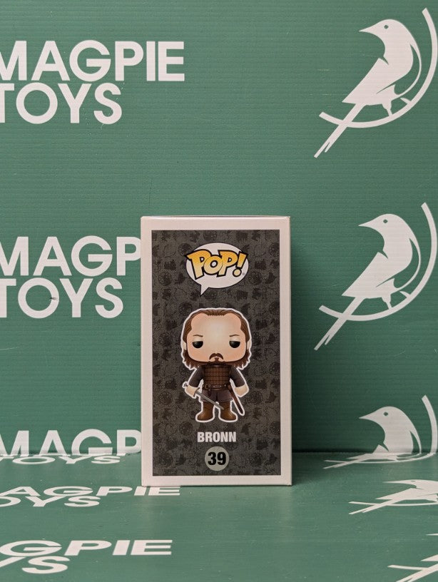 Jerome Flynn Signed Bronn Funko Pop - Game Of Thrones