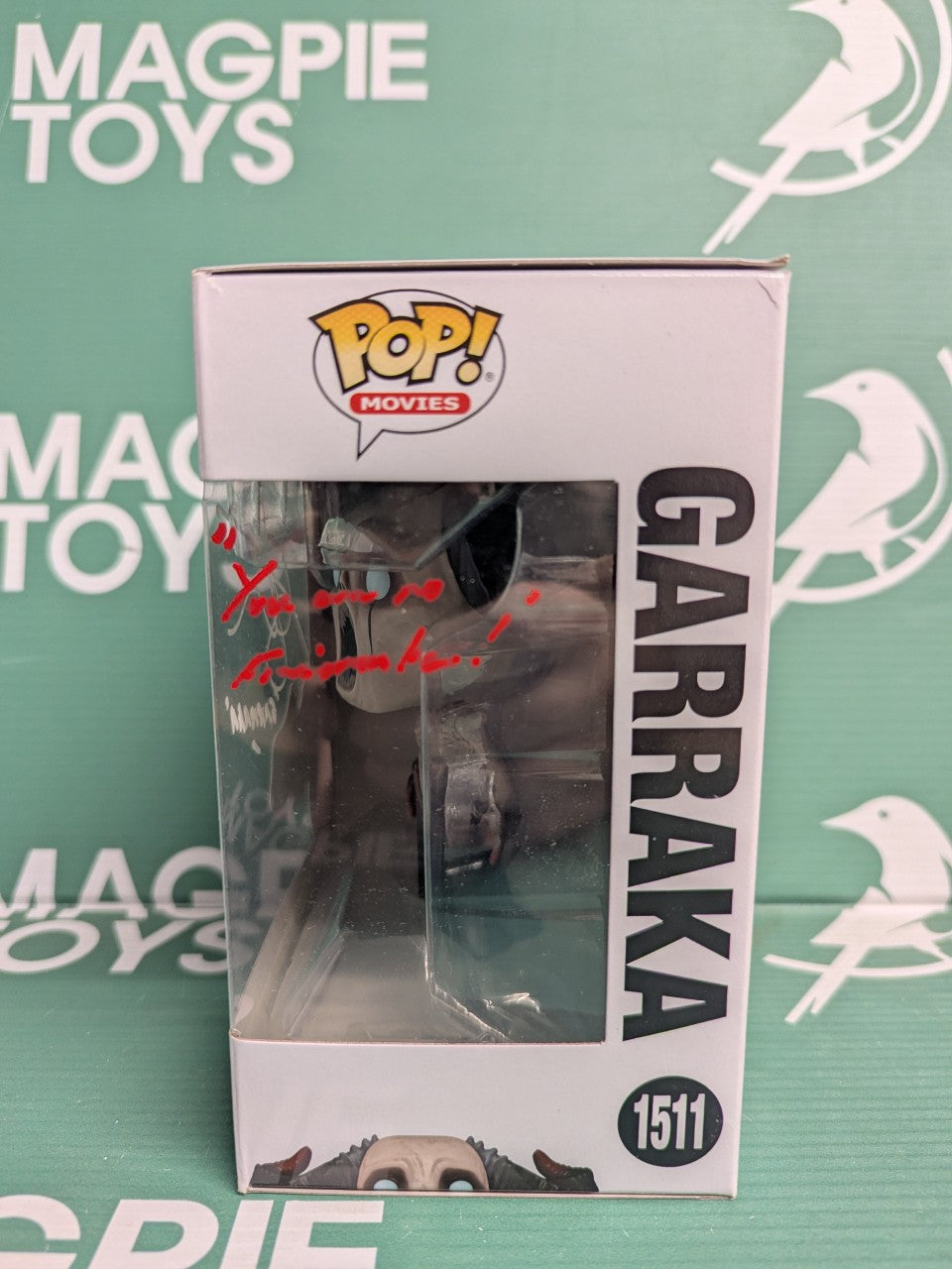 Ian Whyte Signed Garaka Funko Pop - Ghostbusters