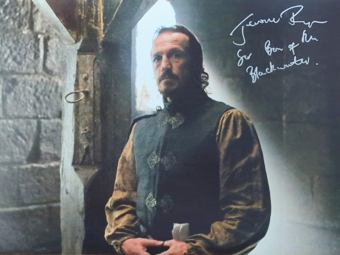 Jerome Flynn Signed Bron 12x16 Print - Game Of Thrones