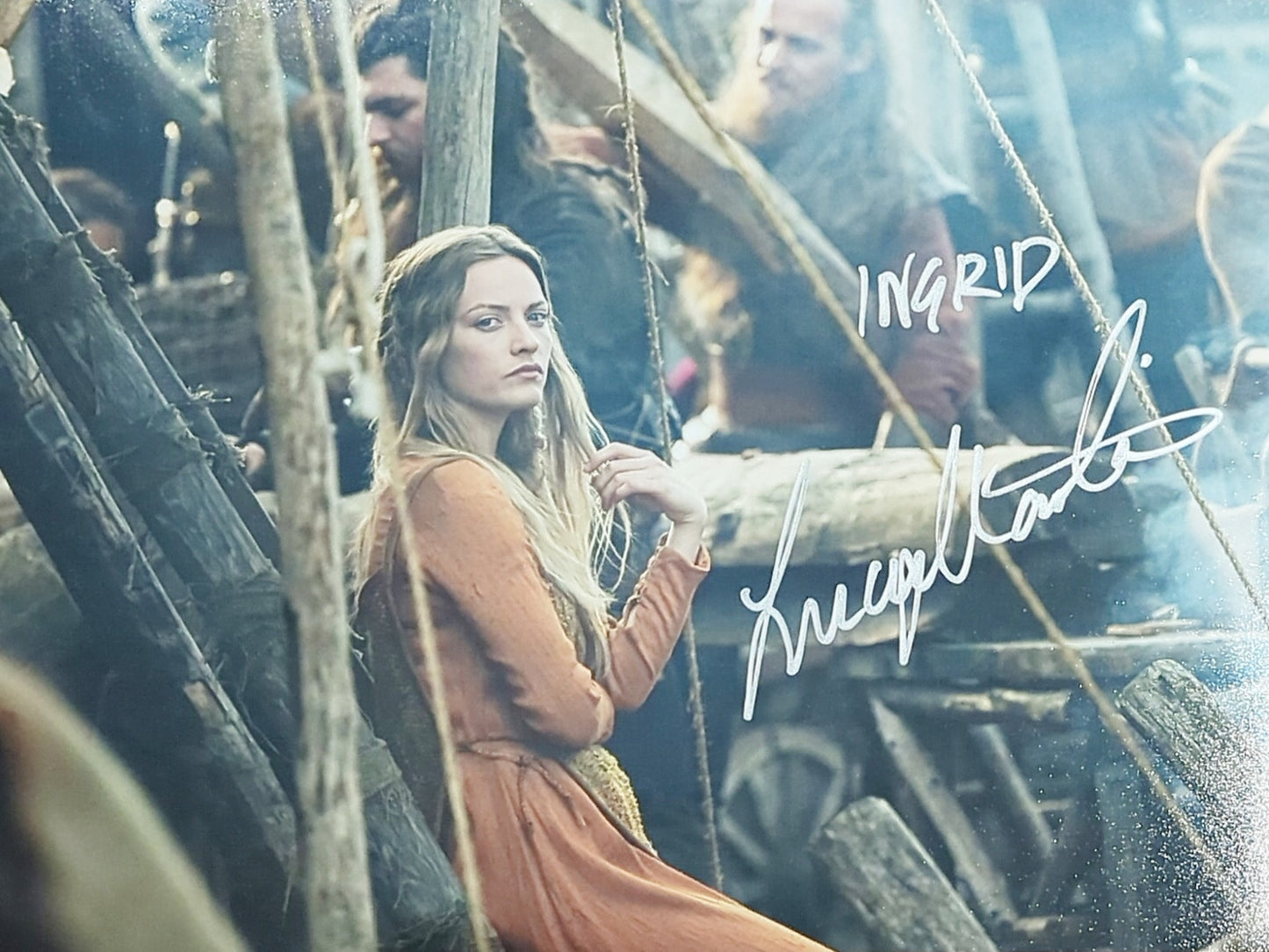 Lucy Martin Signed Ingrid 8x10 Print - Vikings