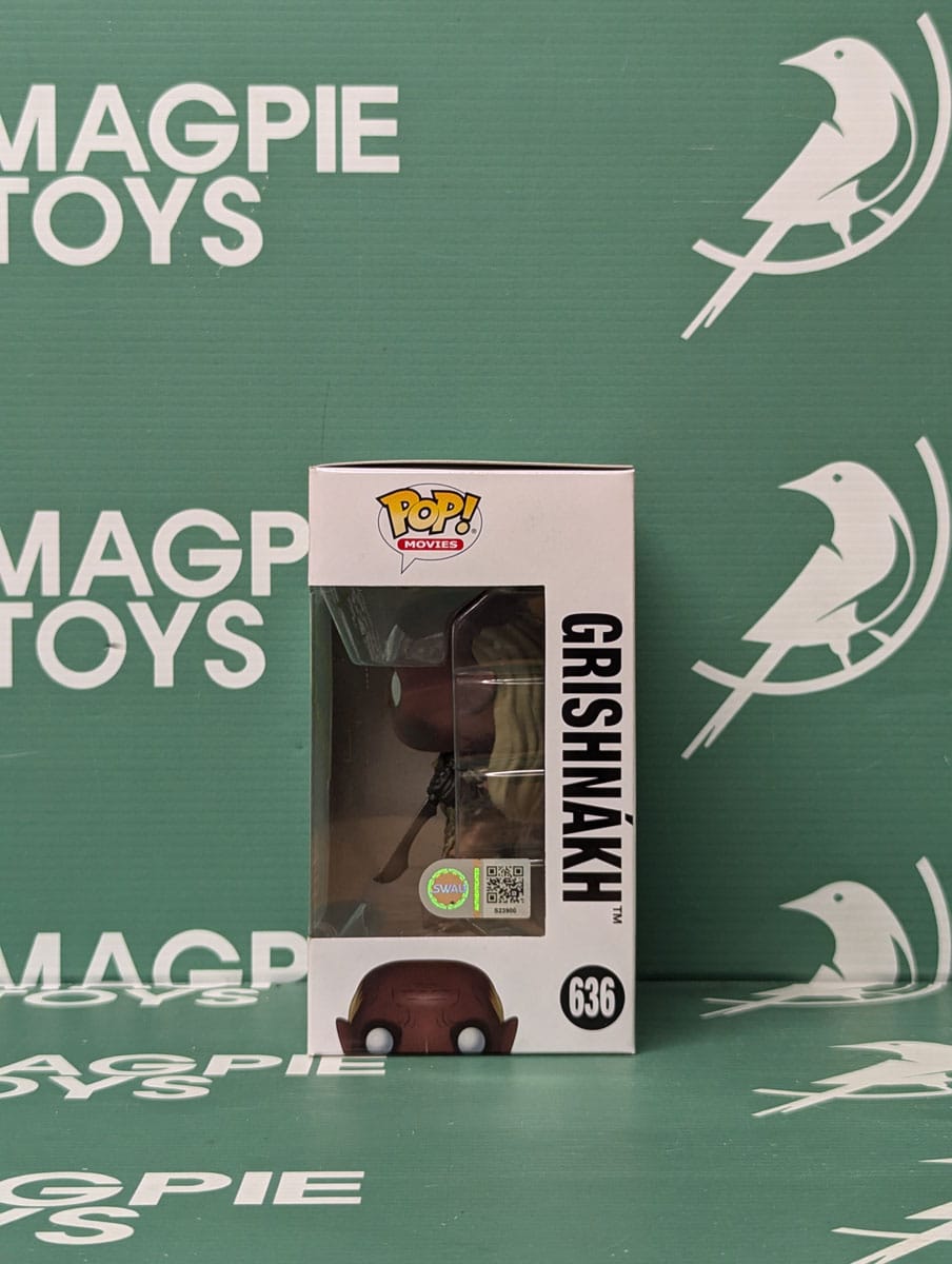 Stephen Ure Signed Grishnakh Funko Pop Lord Of The Rings