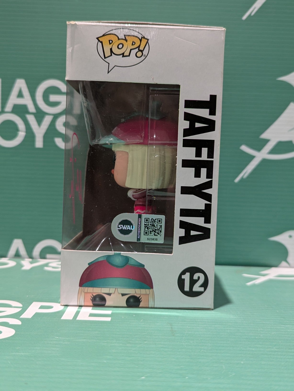 Melissa Villasenor Signed Taffyta Funko Pop - Ralph Breaks the Internet