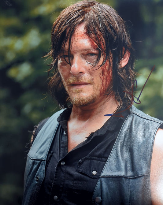 Norman Redus Signed Daryl Dixon 12x16 Print - The Walking Dead