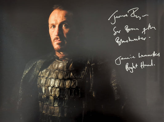 Jerome Flynn Signed Bron 12x16 Print - Game Of Thrones