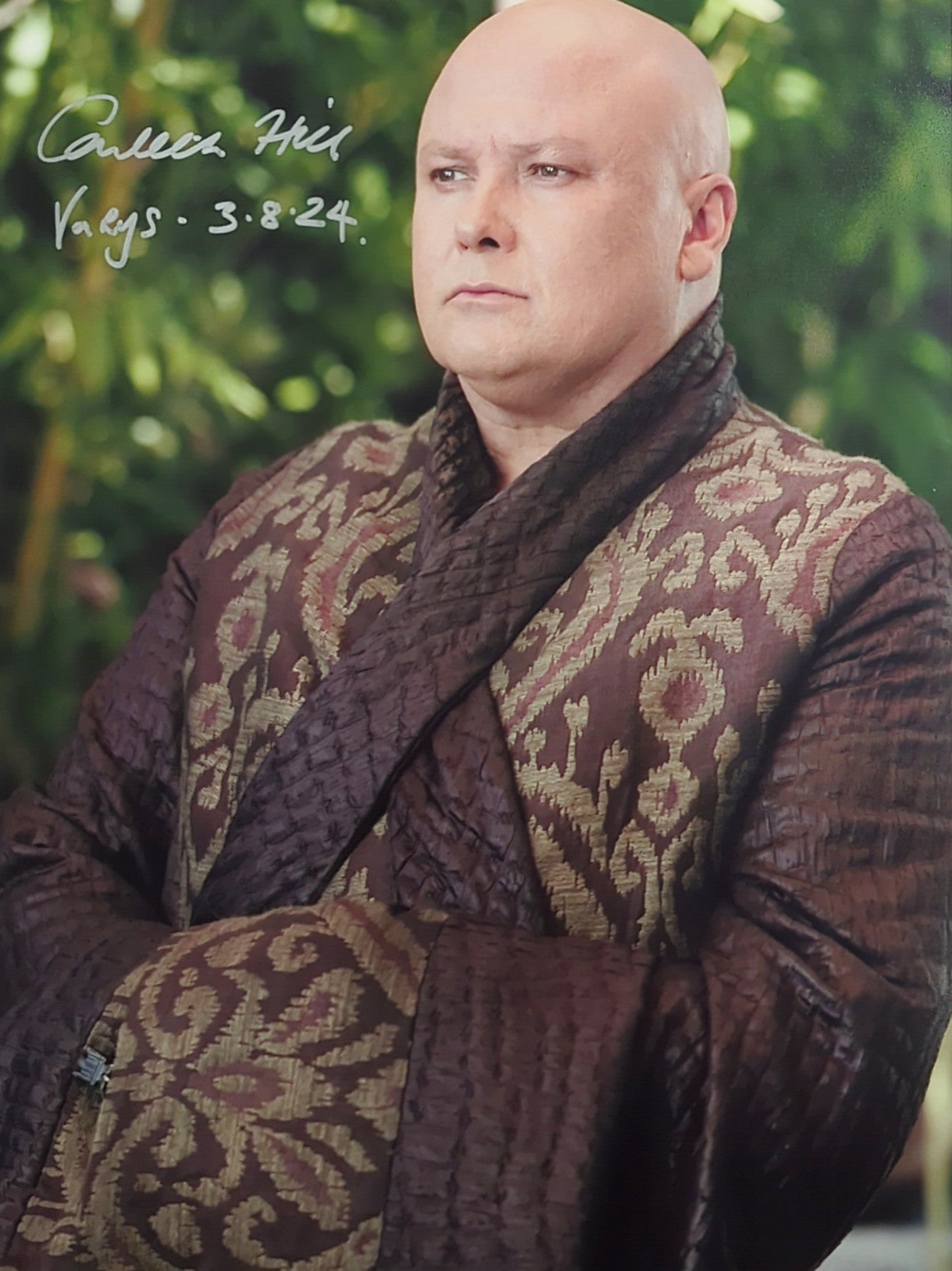 Conleth Hill Signed Lord Varys 12x16 Print - Game Of Thrones