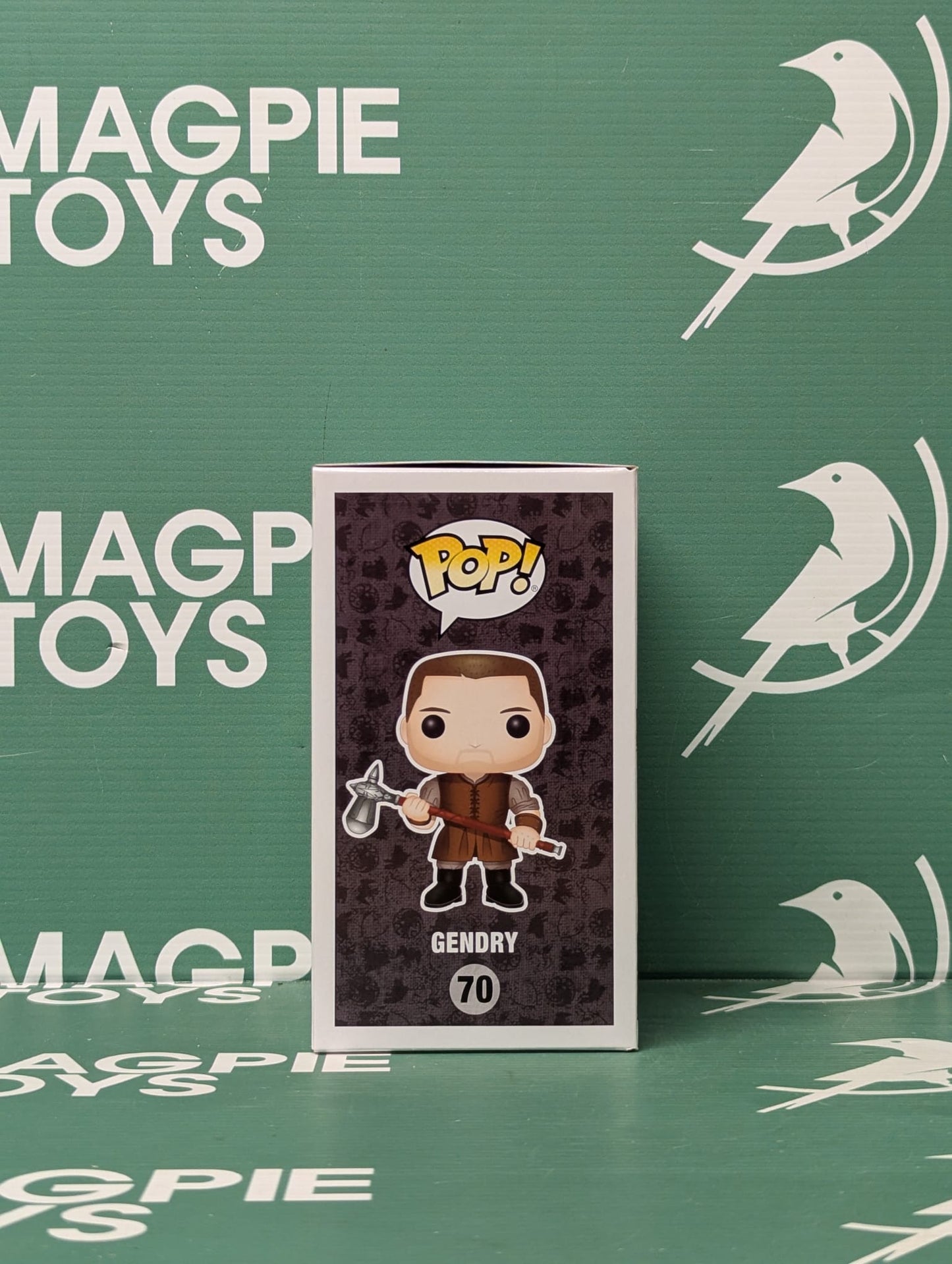 Joe Dempsie Signed Gendry Funko Pop - Game Of Thrones