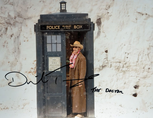 David Tennant Signed 10th Doctor 11x14 Print - Doctor Who