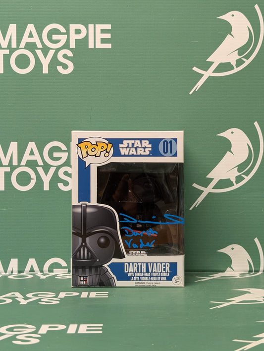 Daniel Naprous Signed Darth Vader Funko Pop - Star Wars