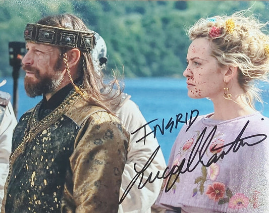 Lucy Martin Signed Ingrid 8x10 Print - Vikings