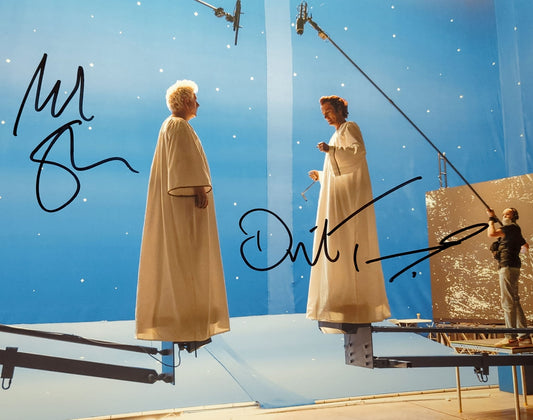 Michael Sheen & David Tennant Dual Signed 8x10 Print - Good Omens