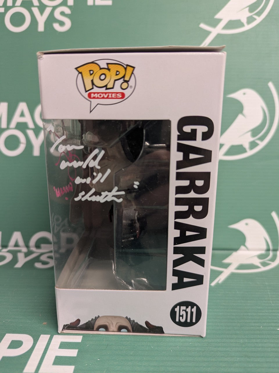 Ian Whyte Signed Garaka Funko Pop - Ghostbusters