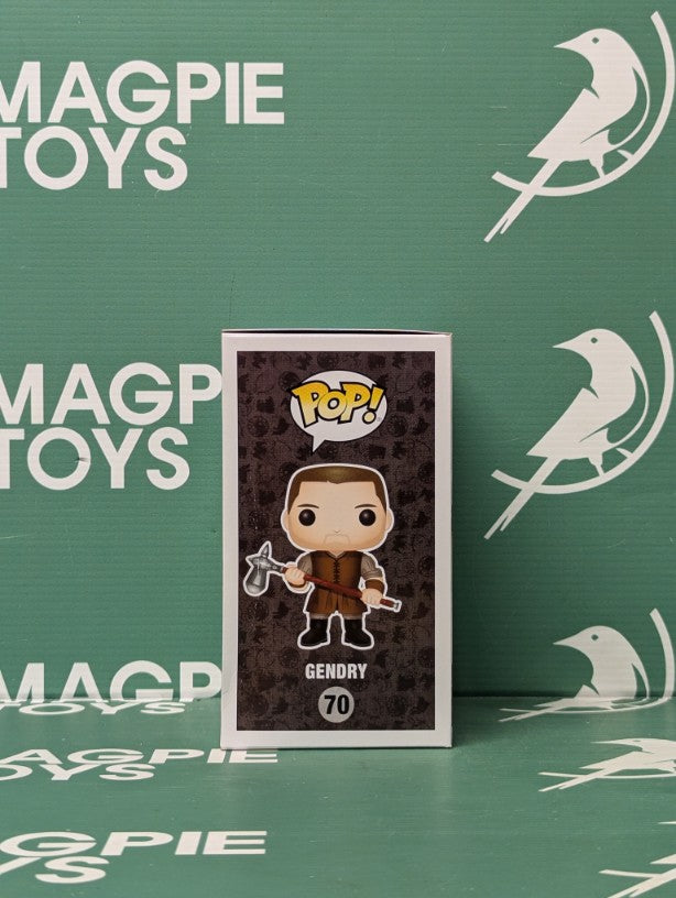 Joe Dempsie Signed Gendry Funko Pop - Game Of Thrones