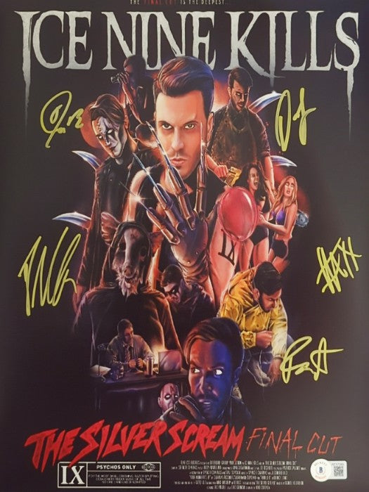 Multi Signed 11x14 Print - Ice Nine Kills