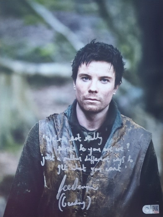 Joe Dempsie Signed Gendry 12x16 Print - Game Of Thrones