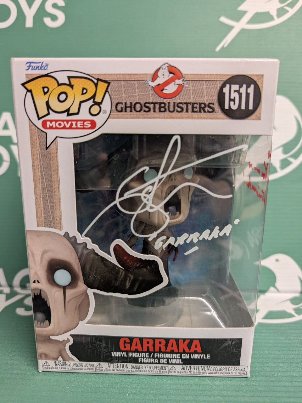 Ian Whyte Signed Garaka Funko Pop - Ghostbusters