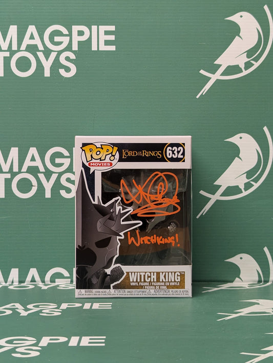 Lawrence Makoare Signed Witch King Funko Pop - Lord Of The Rings