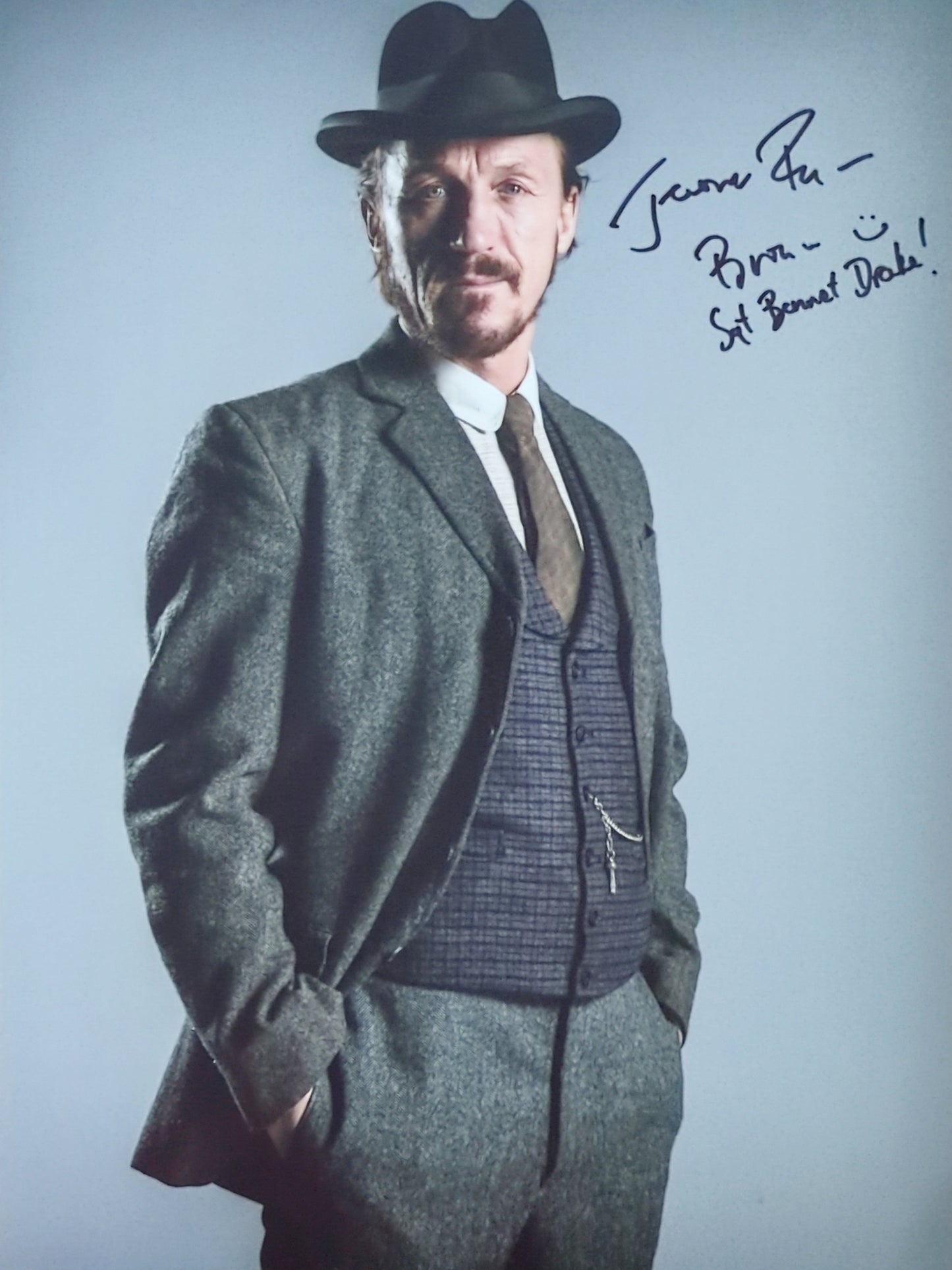 Jerome Flynn Signed Bennet Drake 12x16 Print - Ripper Street