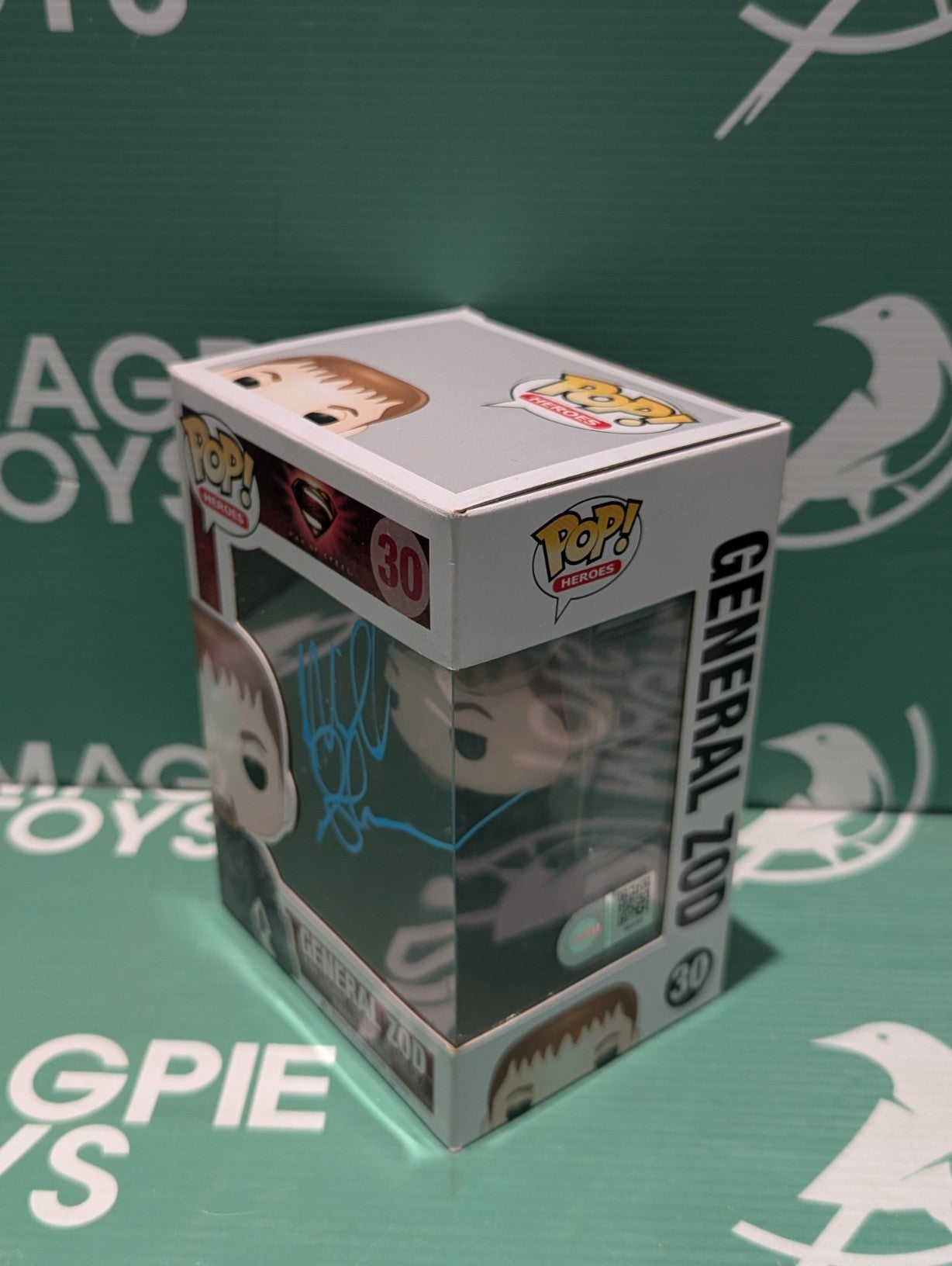 Michael Shannon Signed General Zod Funko Pop - Man of Steel