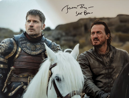 Jerome Flynn Signed Bron 12x16 Print - Game Of Thrones