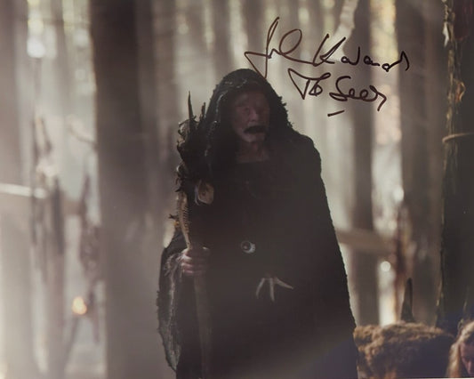 John Kavanagh Signed The Seer 8x10 Print - Vikings