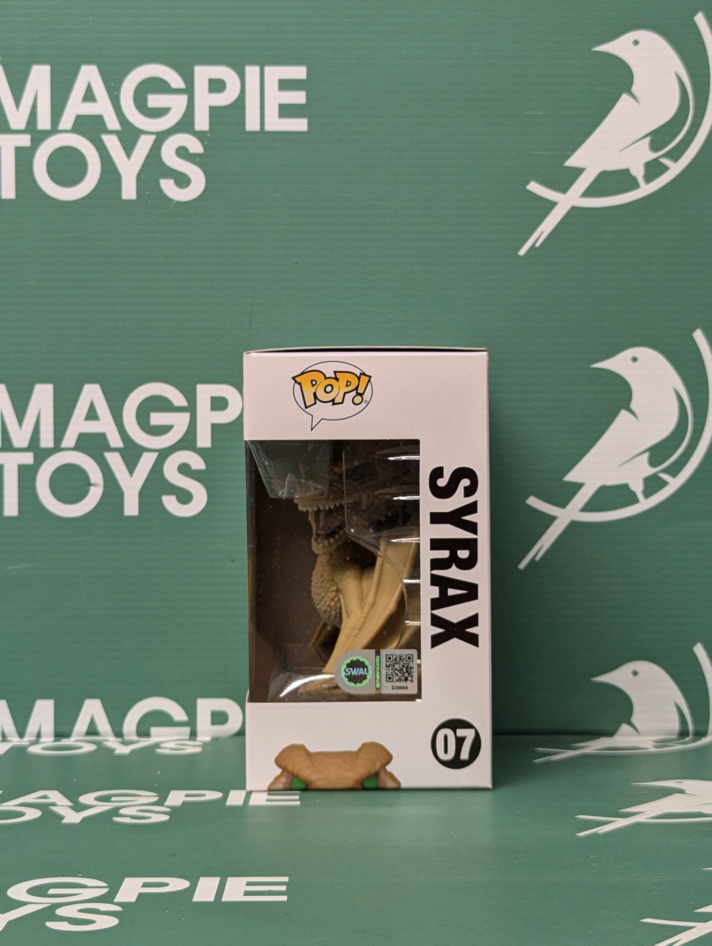 Emma D'arcy Signed Syrax Funko Pop - HOTD Autograph