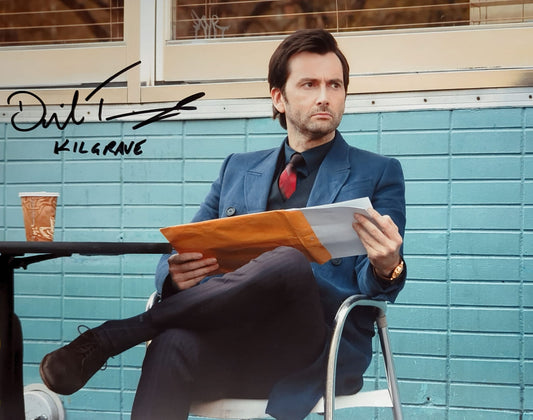 David Tennant Signed Kilgrave 11x14 Print - Jessica Jones