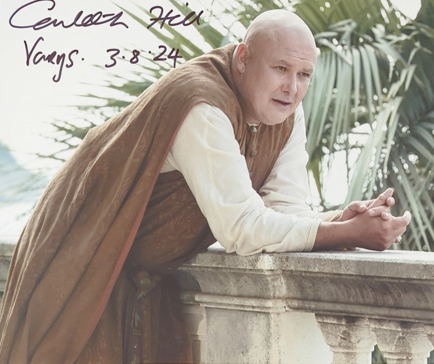 Conleth Hill Signed Lord Varys 8x10 Print - Game Of Thrones