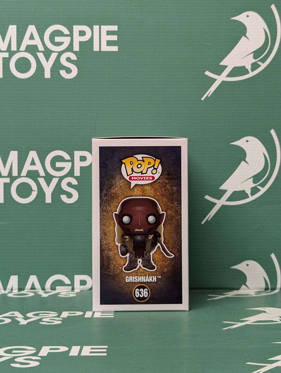 Stephen Ure Signed Grishnakh Funko Pop Lord Of The Rings