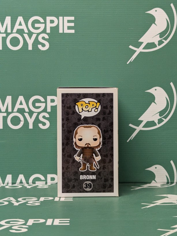 Jerome Flynn Signed Bronn Funko Pop - Game Of Thrones