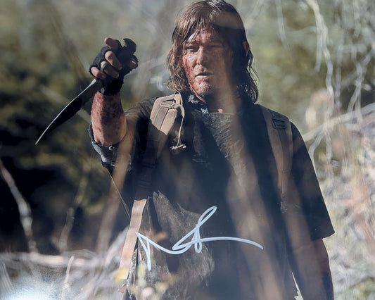 Norman Redus Signed Daryl Dixon 12x16 Print - The Walking Dead