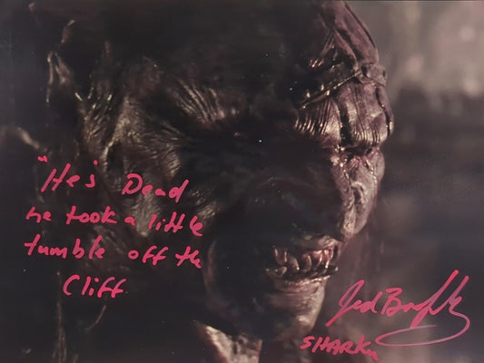 Jed Brophy Signed Sharku 8x10 Print - Lord Of The Rings