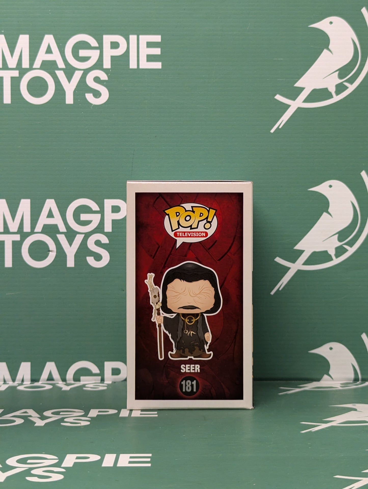 John Kavanagh Signed Seer Funko Pop - Vikings