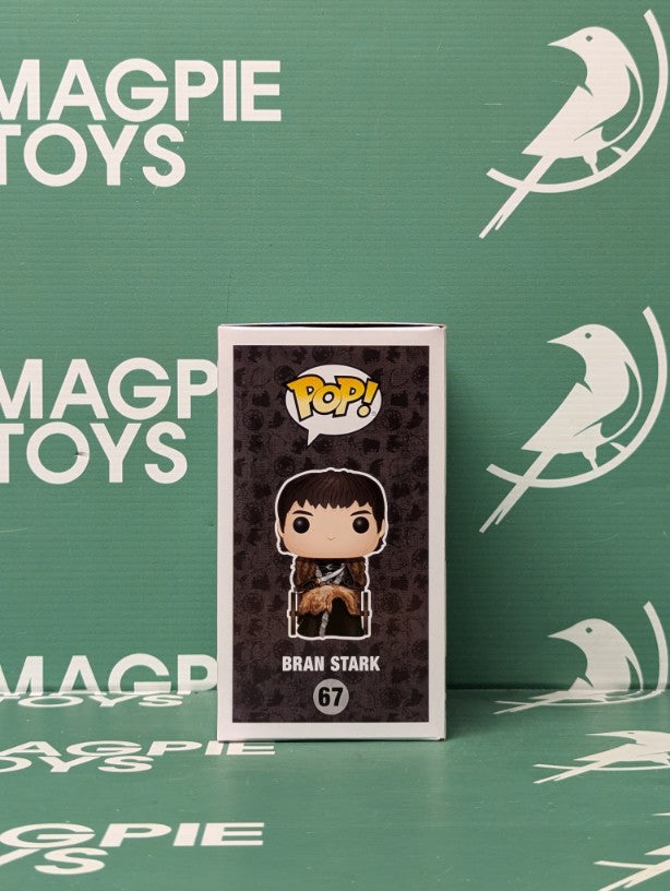 Isaac Hempstead Wright Signed Bran Stark Funko Pop - Game Of Thrones