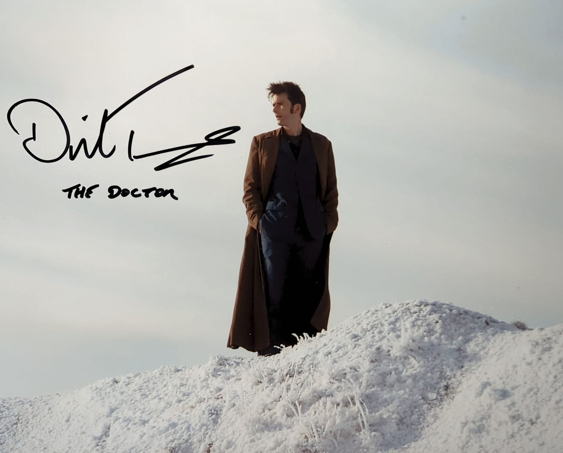 David Tennant Signed 10th Doctor 11x14 Print - Doctor Who – Magpie Toys