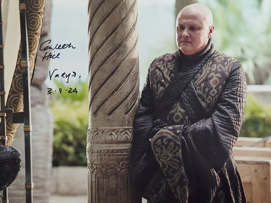 Conleth Hill Signed Lord Varys 12x16 Print - Game Of Thrones