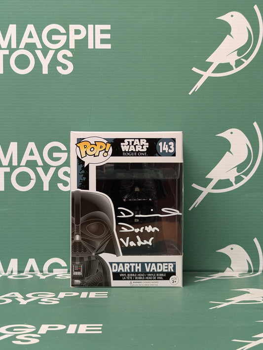 Daniel Naprous Signed Darth Vader Funko Pop - Star Wars