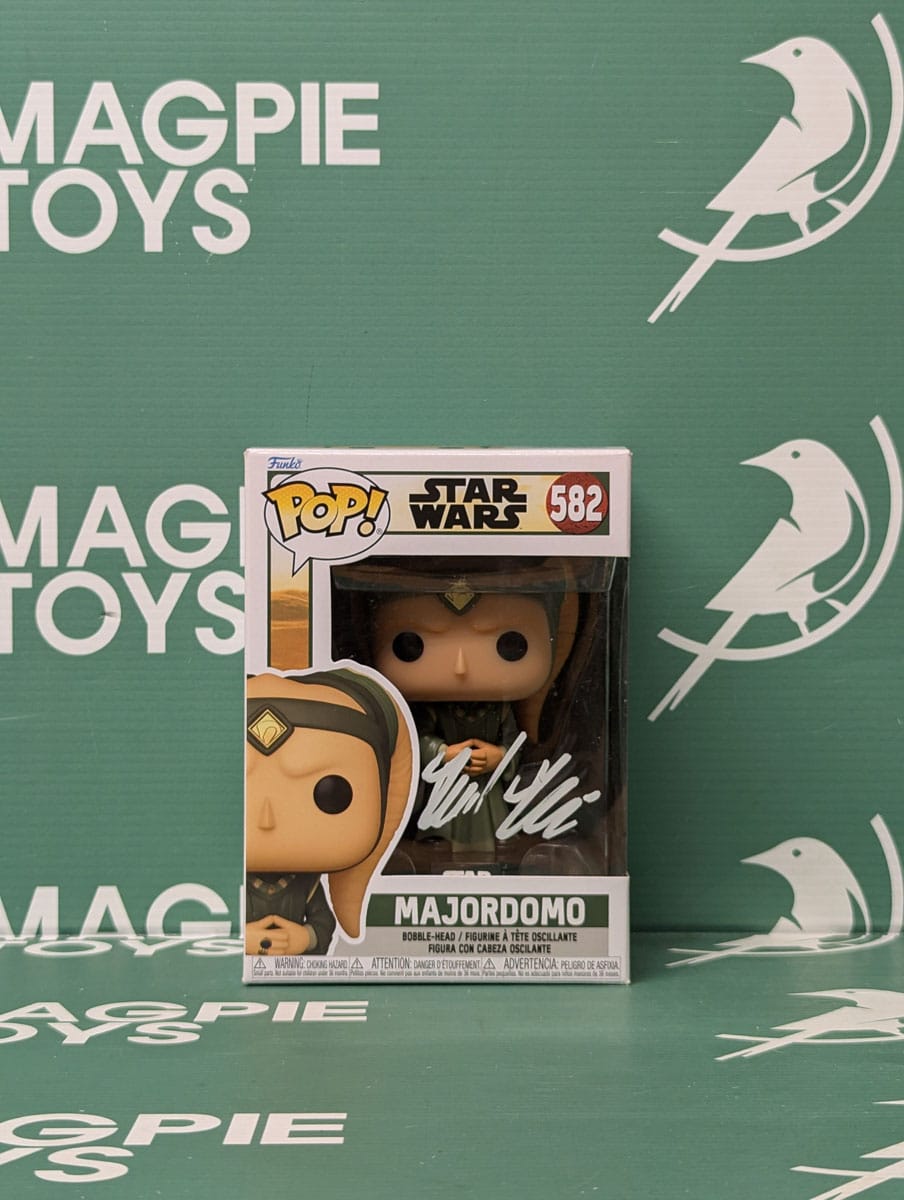 David Pasquesi Signed Majordomo Funko Pop - Star Wars