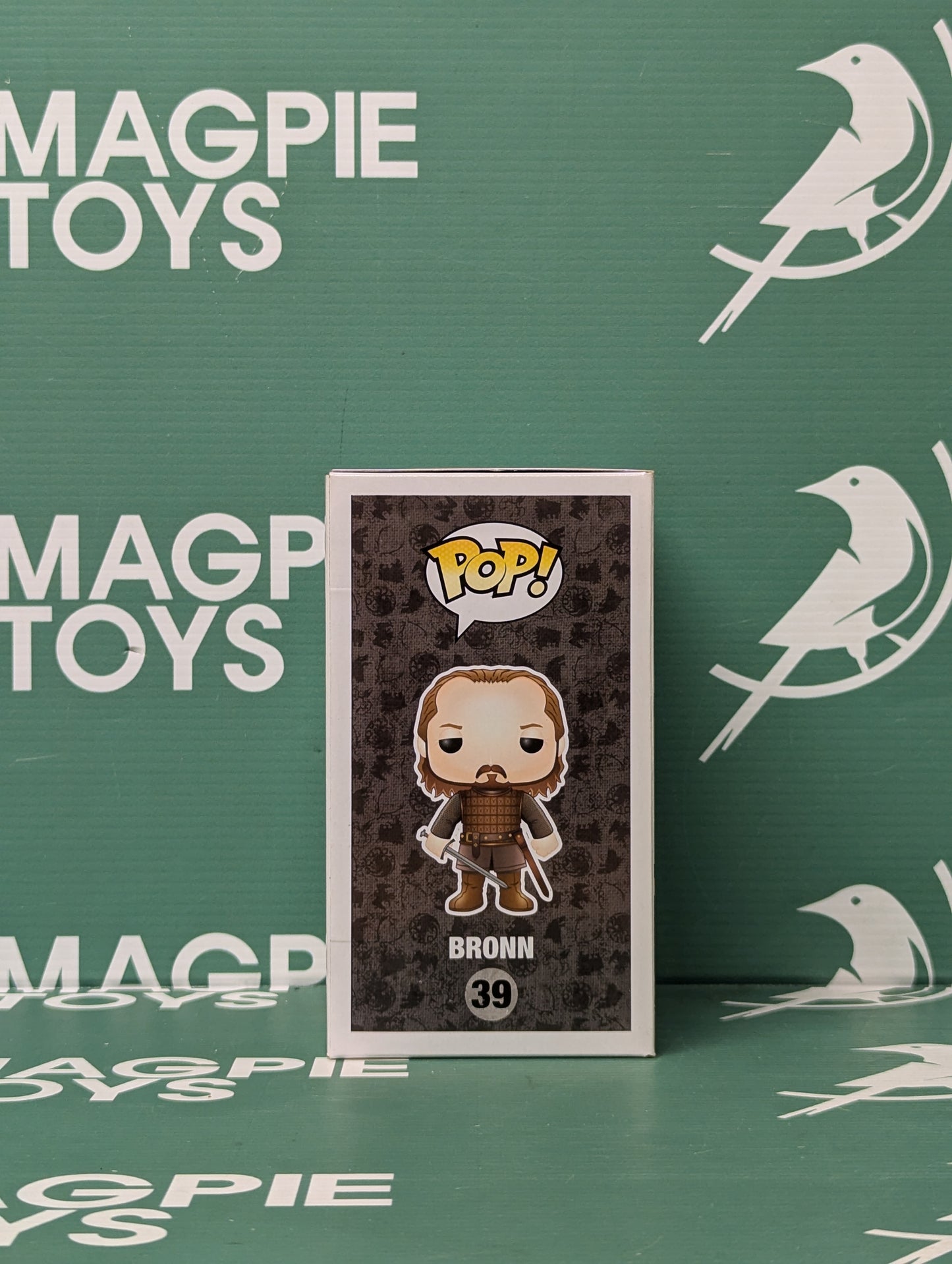 Jerome Flynn Signed Bronn Funko Pop - Game Of Thrones