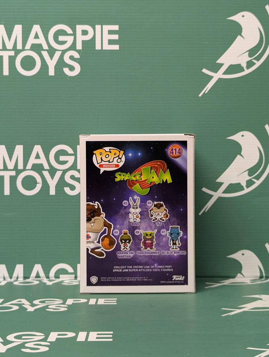 Jeff Bergman Signed Taz Funko Pop - Space Jam