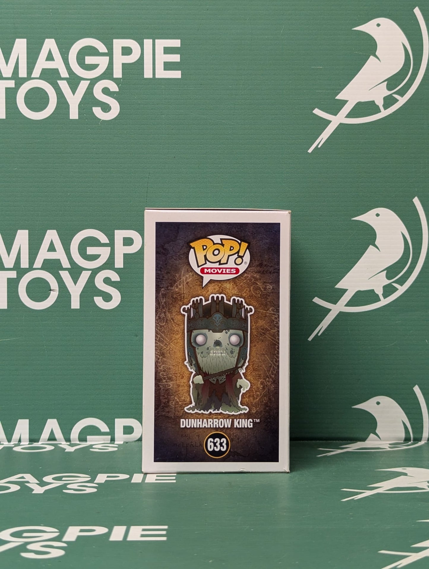 Paul Norrell Signed Dunharrow King Funko Pop - Lord Of The Rings