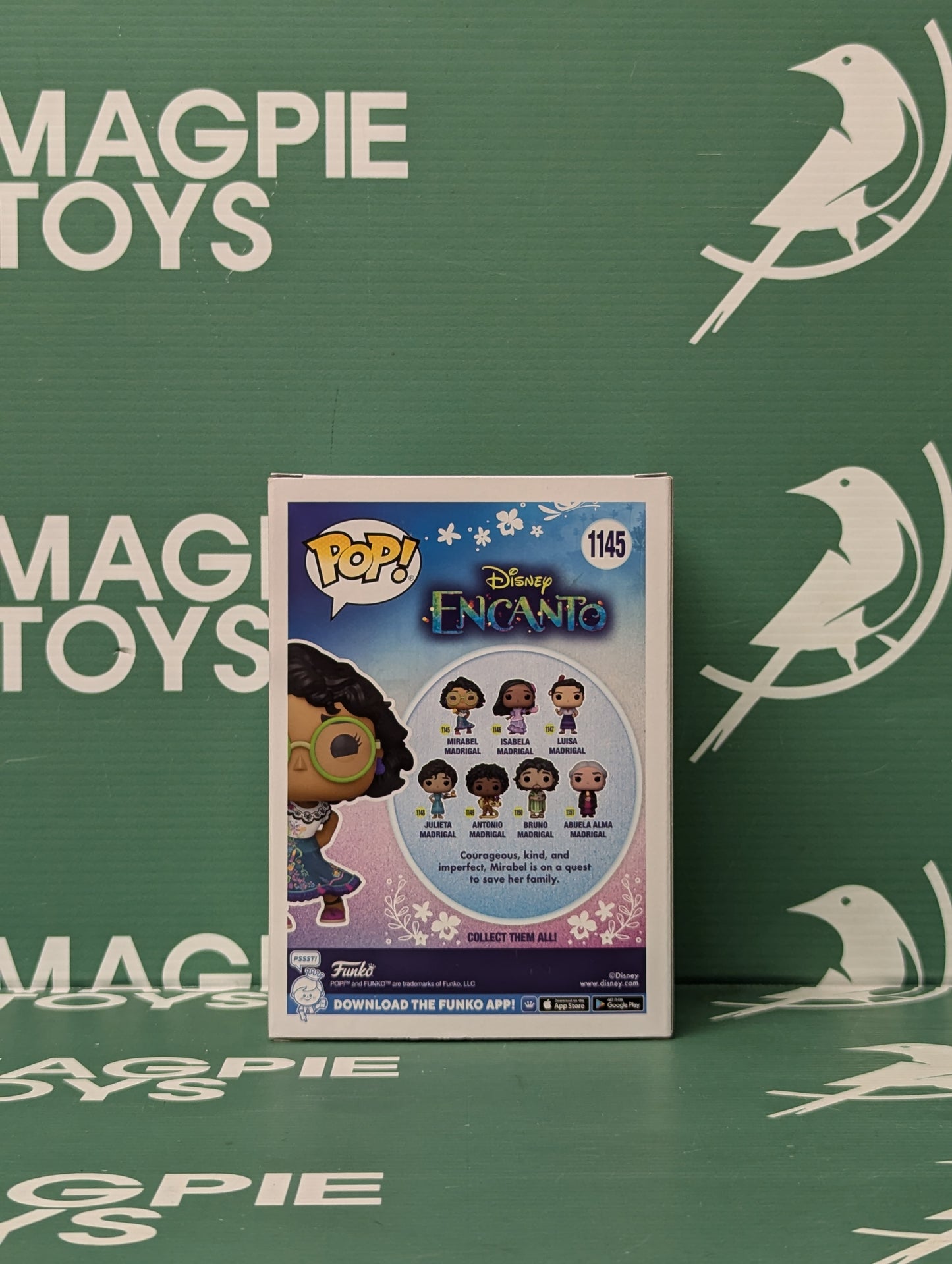 Stephanie Beatriz Signed Mirabel Madrigal Funko Pop - Encanto