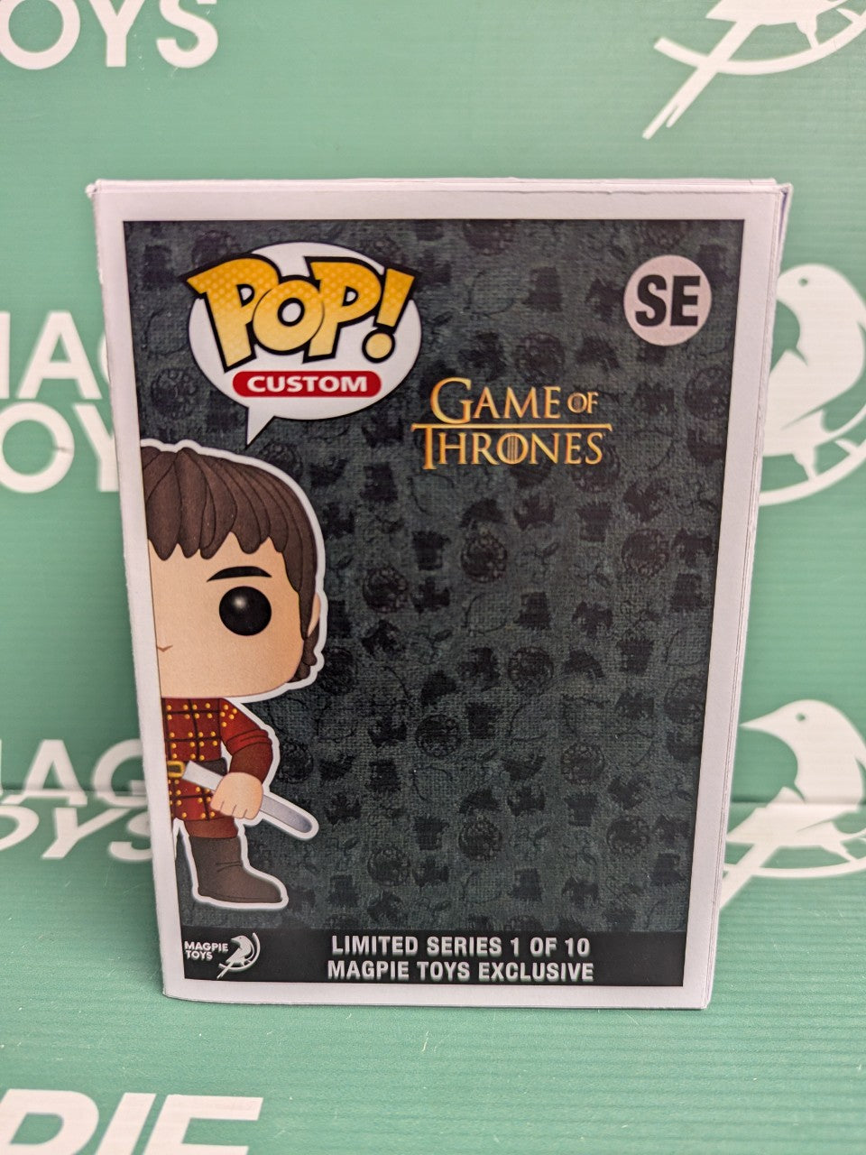 Daniel Portman Signed Podrick Payne Custom Funko Pop - Game of Thrones