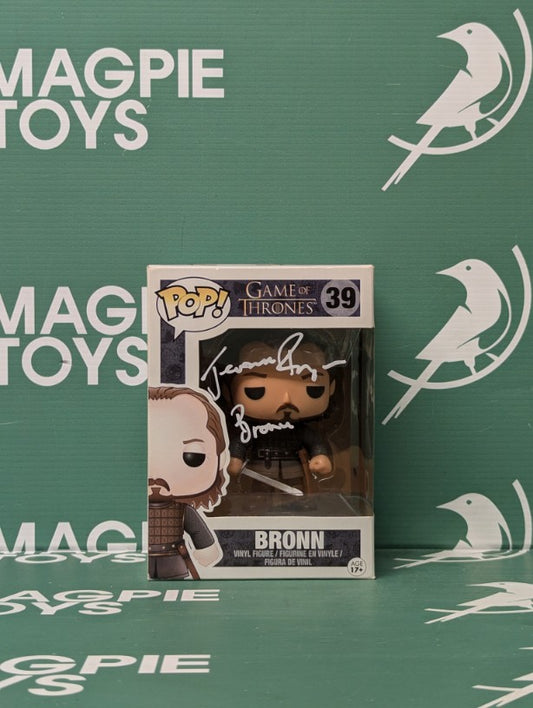 Jerome Flynn Signed Bronn Funko Pop - Game Of Thrones