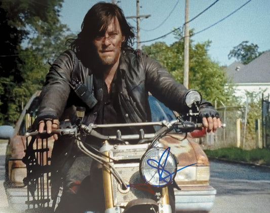 Norman Redus Signed Daryl Dixon 12x16 Print - The Walking Dead