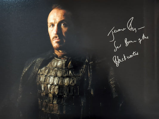 Jerome Flynn Signed Bron 12x16 Print - Game Of Thrones