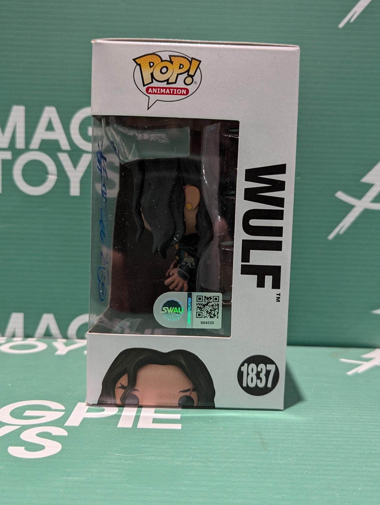 Kenji Kamiyama Signed Wulf Funko Pop - The War of the Rohirrim