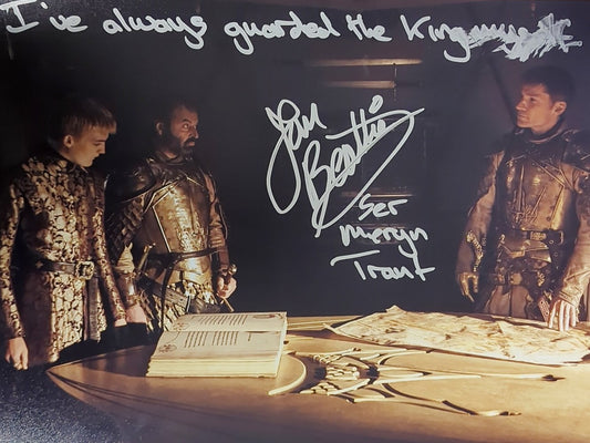 Ian Beatie Signed Ser Meryn Trant 11x14 Print - Game Of Thrones