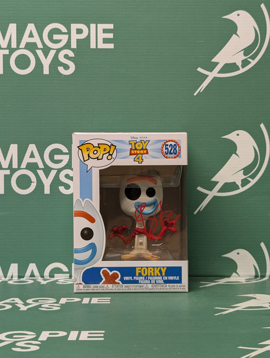 Tony Hale Signed Forky Funko Pop - Toy Story Disney