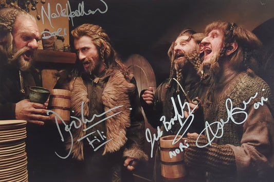 Multi Signed 8x12 Print - The Hobbit