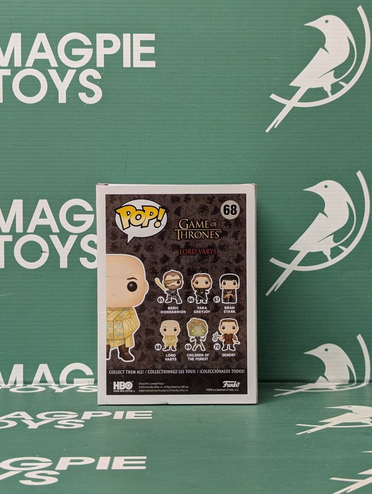 Conleth Hill Signed Lord Varys Funko Pop - Game Of Thrones